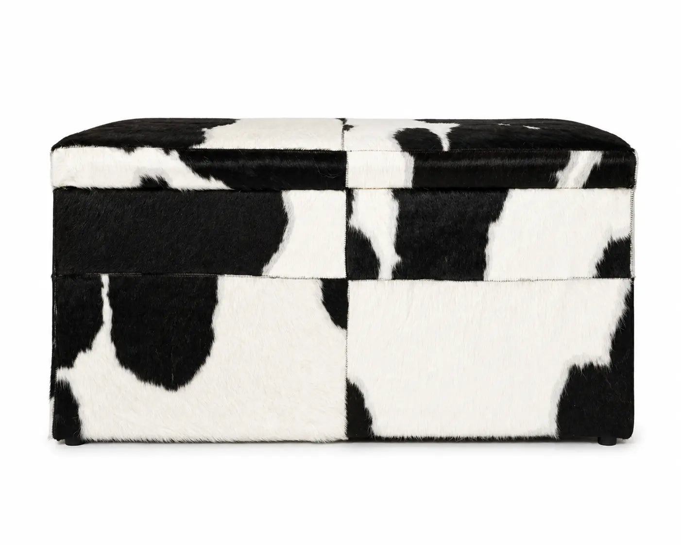 Coffre en peau de vache Ecuira