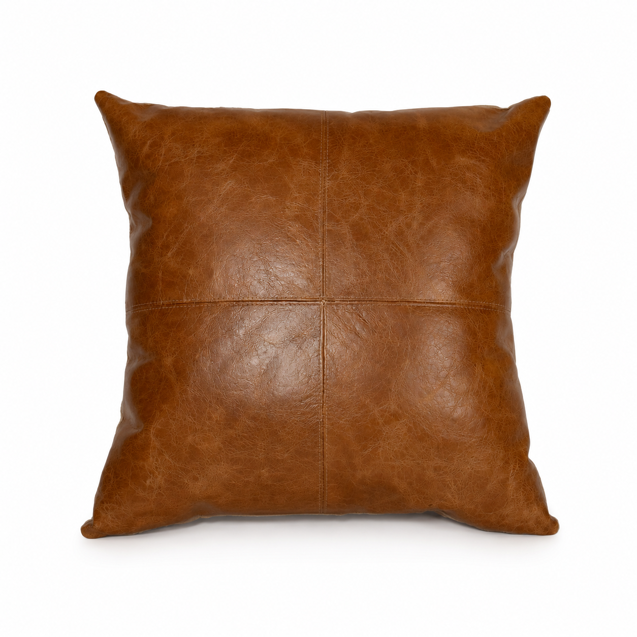 Coussin en cuir 50 x 50 Ecuira