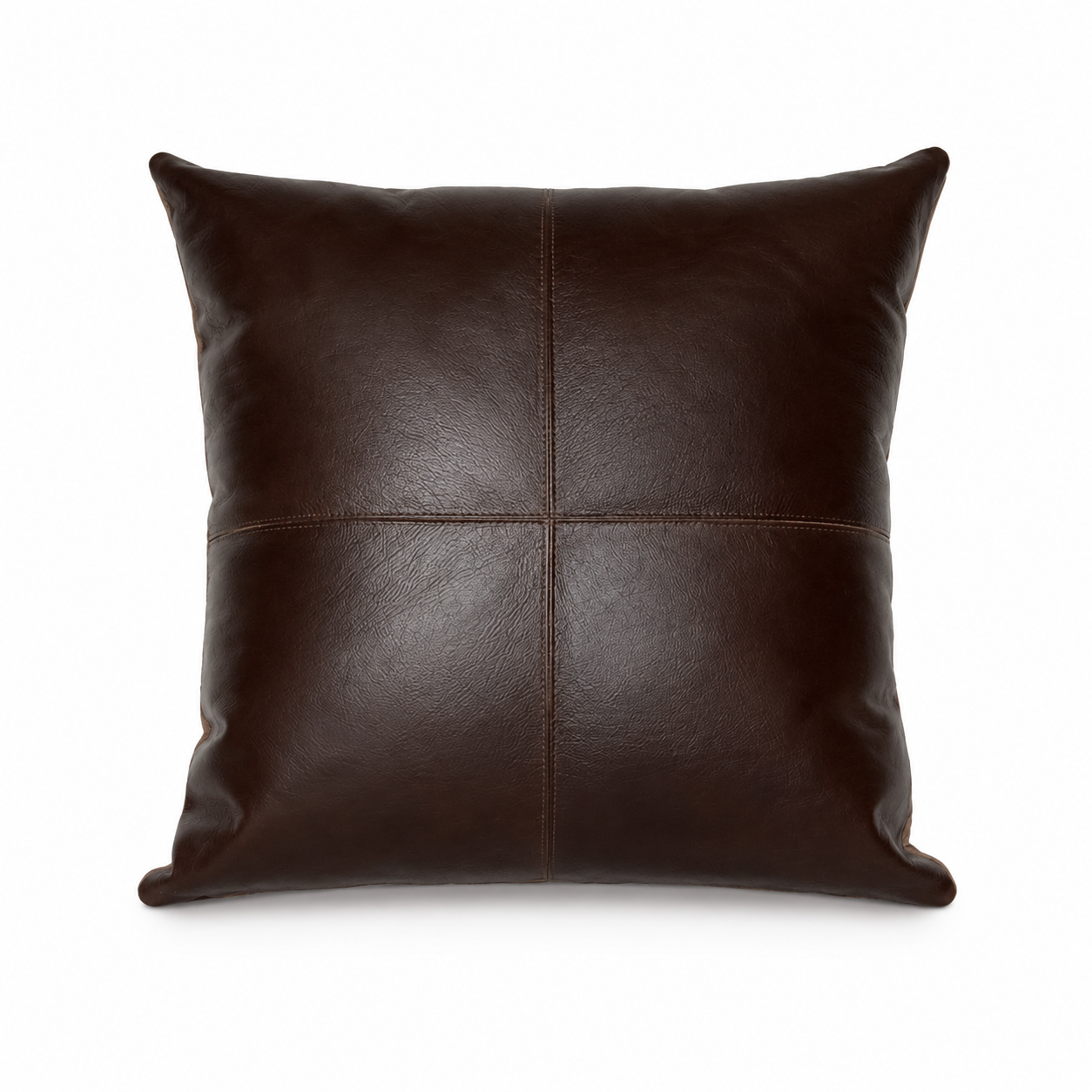 Coussin en cuir 50 x 50 Ecuira